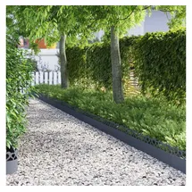 vidaXL Rasenkante 103 x 0,05 x 22 cm 20 Stück Anthrazit