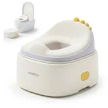 Relaxdays Töpfchen 4-in-1 Dino, mit Deckel