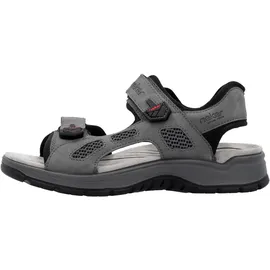 Rieker Freizeitsandalen Herren Grau 47