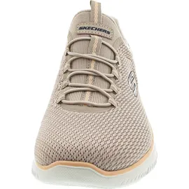 SKECHERS Summits Damen Slip-On Sneaker Beige/Taupe 42