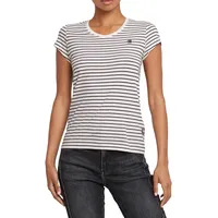 G-Star V-Shirt Eyben Slim V-Neck Top 2.0 Kurzarm-t-shirt Mit