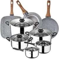 San Ignacio Toledo 18/22 Cm Pk3757 Kochtopfset Mit Pfannen 8 Stücke - Daimiel - One Size