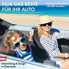 Walser Sitzaufleger Multicover, universal Auto-Sitzauflage, waschbarer Autositz-Überwurf schwarz