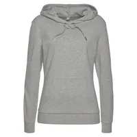 Bench. loungewear Kapuzensweatshirt Meliert Grau 52/54