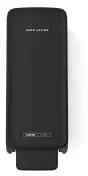 CWS PureLine Black Handlotion Handlotionspender, mit Panel 1701795 , Maße (H x B x T): 296 x 123 x 136 mm