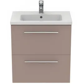 Ideal Standard Waschtischunterschrank 2 Auszüge 60 x 37,5 x 63 cm Beige