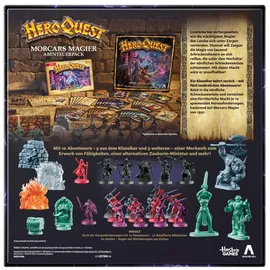 Hasbro HeroQuest Brettspiel-Erweiterung Morcars Magier Deutsche Version