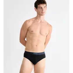 Slip SLOGGI "men EVER Ease Brief 2P", Damen, Gr. M, schwarz, Single Jersey, Obermaterial: 95% Baumwolle, 5% Elasthan, Unterhosen, Temperaturausgleichend