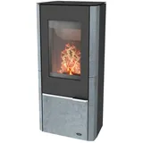 Fireplace ELITE OREGON Kaminofen 6 kW Stahl Schwarz Speckstein Naturstein K6901