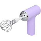 Kabelloser Elektrischer Schneebesen, Handmixer Für Cremige Salatdressings, Lila