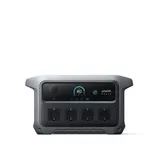 Anker Balkonkraftwerk Stromerzeuger C2000 Gen2 Powerstation, 2048Wh/2400W Solargenerator, 2400 W, (Set, Tragbare Powerstation), 800W Solareingang, 4000W Spitzenleistung, LiFePO4 schwarz