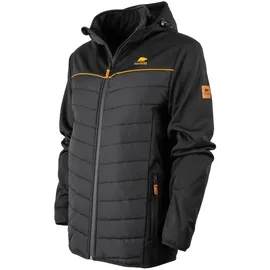 Forsberg Alruut III Hybridjacke mit abnehmbarer Kapuze / schwarz/bronze / M