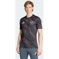 adidas FC Bayern München Pre-Match T-Shirt 2025/26 schwarz Herren Gr. M