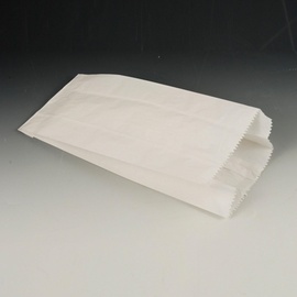 Papstar 1000 Papierfaltenbeutel Cellulose, gefädelt 0,75 kg, 24x10x5cm weiss