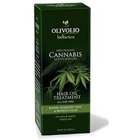 Olivolio botanics 98% natürliches Haaröl mit 100% Bio Cannabis/Hanföl - ohne Mineralöl und Parabene - 90 ml