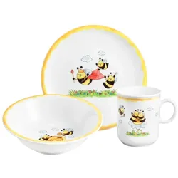 Seltmann Weiden Compact Fleißige Bienen Kindergeschirr Set bunt 