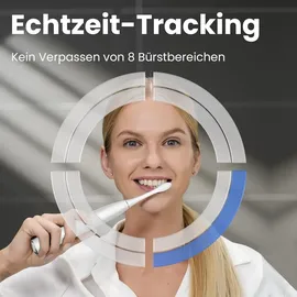 oclean X Pro Elite Smart + Reiseetui + Aufsteckbürsten 6 St.