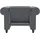 dorel home Chesterfield-Sessel »Felix«, mit Rückenlehne 3-fach verstellbar, Beine Massivholz, Sitzhöhe 46 cm
