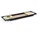 Zeller Badregal, Schwarz, Naturmaterialien, 20x3.5x70 cm Badezimmer, Badezimmerregale, Badregale