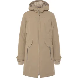 POLARINO Funktionsparka POLARINO, Damen, Gr. 54, beige, Web, Obermaterial: 100% Polyester. Futter: 100% Polyester.