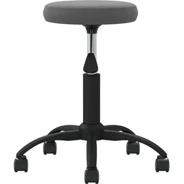 vidaXL Bürostuhl Drehbar Samt Dunkelgrau