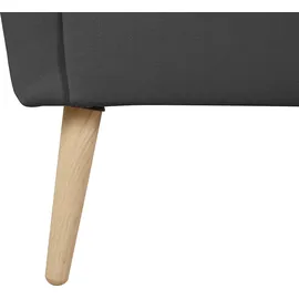 Home Affaire "Sallito, TV-Sessel, Ohrensessel mit", grau, B:76cm H:109cm T:85cm, Struktur Hahnentritt (67% Polypropylen, 33% Polyester);Samtoptik (100% Polyester);Fellimitat (100% Polyester);Samtcord (92% Polyester, 8% Polyamid);Struktur (100%