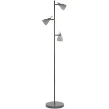 Beliani Stehlampe Beton hellgrau modern MISTAGO