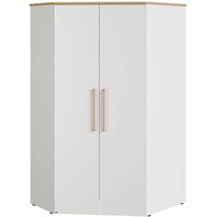 Paidi Eck-Kleiderschrank Oscar 102 x 206 cm Dekor Weiß