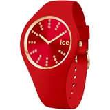 ICE-Watch - ICE cosmos Red gold - Rote Damenuhr mit Kunststoffarmband - 021302