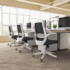 SIHOO Moderner ergonomischer Bürostuhl Schwarz