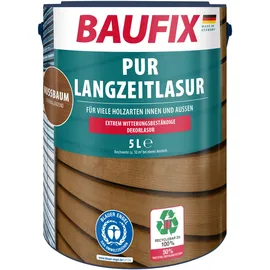baufix Holzlasur nussbaum seidenglänzend 5 l