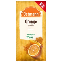 Ostmann Gewürze - Orange gemahlen - verleiht Gebäck, Süßspeisen und Getränken eine fruchtige Note - 10 g im Beutel