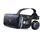 NK 3D VR Brille - Smartphone, Intelligente, Audio für Smartphone, 11,9 cm (4,7 Zoll) - 6,53 Zoll, Blickwinkel 90 - 100 Grad, 360o, Objektiv, Verstellbarer Pupille (Schwarz)