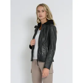 Mustang Lederjacke 31022243 in anthrazit | M