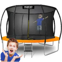 Neo-Sport Gartentrampolin Neo-Sport 374 cm Schwarz