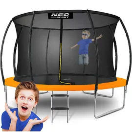 Neo-Sport Gartentrampolin Neo-Sport 374 cm Schwarz