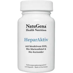 HEPARAKTIV SOD+Bio-Mariendistel+Bio-Koriander Kps. 120 St