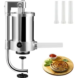 VEVOR Wurstfüller Wurstmaschine Wurstfüllmaschine 1,5L Handkurbel Manuell