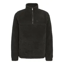Blend Fleecepullover Troyer Schwarz XL