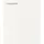 Nobilia Frontblende Flash 60 x 72 x 1,9 cm Weiß