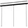 EGLO Vernham 3-flg. 33 cm rund schwarz-transparent