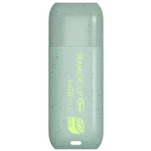 Team Group C175 ECO 64 GB, USB-Stick - grüngrau, USB-A 3.2 Gen 1 (3.1 Gen 1), 100 MB/s, Kappe,