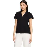 Betty & Co Casual-Shirt mit V-Ausschnitt in schwarz, | Gr.: M
