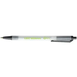 BIC Kugelschreiber ECOlutions® Clic SticTM transparent, Schreibfarbe: schwarz, 1 St.