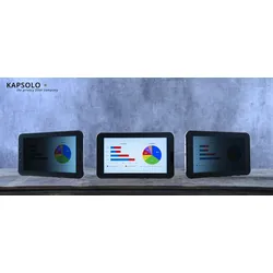 KAPSOLO 4-wege Blickschutzfilter für Huawei MediaPad T1 10, 22,9 cm (9"), Tablet