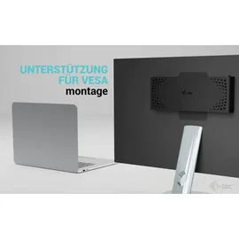iTEC i-tec Universal Dual 4K Display Docking Station - 2x HDMI, 2x DP, 4x USB-A, 1x USB-C, 1x LAN, 85W PD, 100W USB-C Netzteil