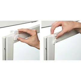 GARDINIA EASYFIX Rollo Natur 45 x 150 cm grau