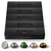 NESPRESSO VERTUO Auswahl 50 Kaffeekapseln | Arabica & Robusta Kaffee