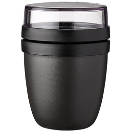 MEPAL Lunchpot Ellipse Mini Aufbewahrungsbehälter 420ml nordic black