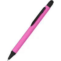Online Schreibgeräte ONLINE® Kugelschreiber ALU Stylus pink, Schreibfarbe: blau,